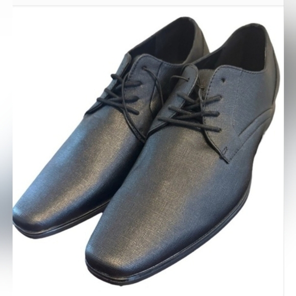 Calvin Klein Benton 2 Textured 7Black Oxford Shoes Mens Size 13 main image 8